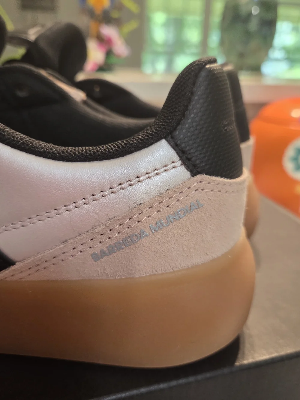 adidas Barreda Mundial White Black Gum Lace Up Men's Low Top Sneaker HP6921